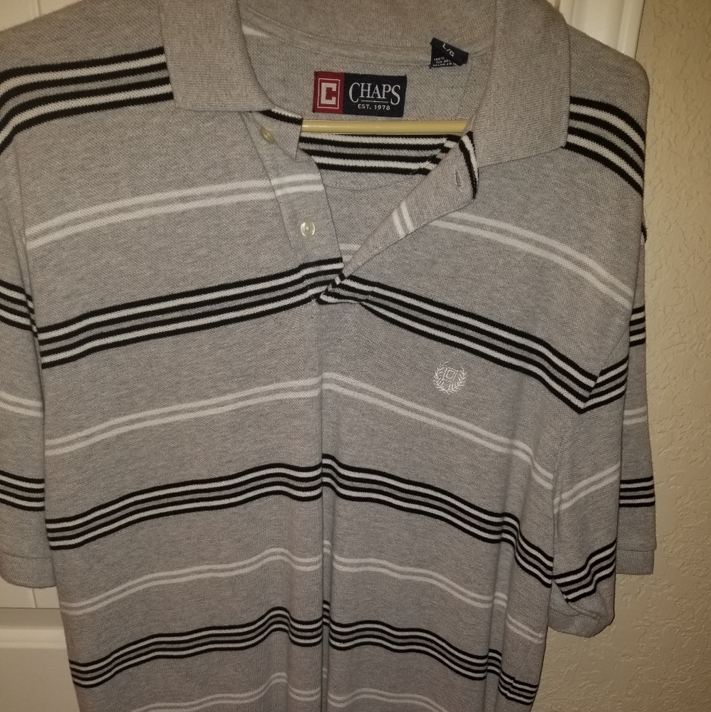 Chaps polo shirt lg